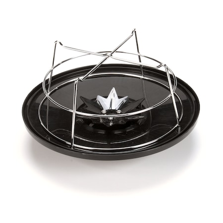 Bunn Funnel Cover Assembly, W/Basket-Blk 07177.0003